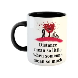 ARTBUG Black White Printed Ceramic Glossy Mugs 350 ml-12