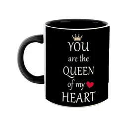 ARTBUG Black & White Printed Ceramic Glossy Mug 350 ml-44