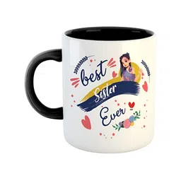 ARTBUG Black & White Printed Ceramic Glossy Mug 350 ml-42