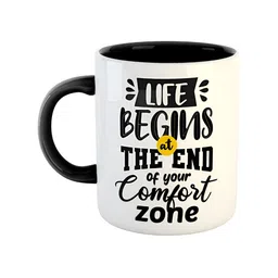 ARTBUG Black & White Printed Ceramic Glossy Mug 350 ml-image-97