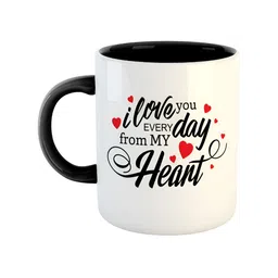 ARTBUG Black & White Printed Ceramic Glossy Mug 350 ml-29
