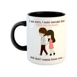 ARTBUG Black & White Printed Ceramic Glossy Mug 350 ml-16