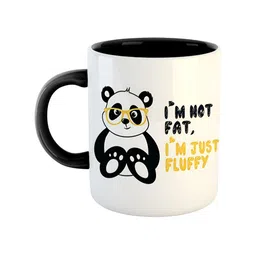 ARTBUG Black & White Printed Ceramic Glossy Mug 350 ml-23