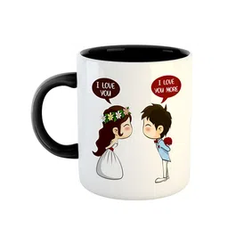 ARTBUG Black & White Printed Ceramic Glossy Mug 350ml-7
