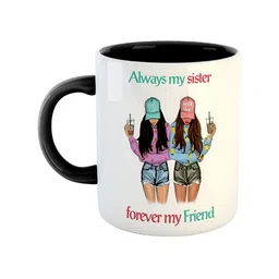 ARTBUG Black & White Printed Ceramic Glossy Mug 350 ml-image-68