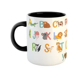 ARTBUG Black & White Printed Ceramic Glossy Mug 350 ml-image-69