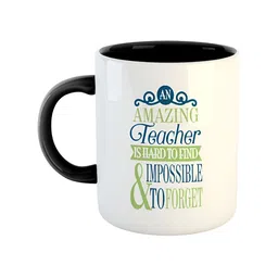 ARTBUG Black & White Printed Ceramic Glossy Mug 350 ml-36