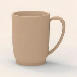 SELVEL Beige Bamboo Matte Coffee Mug 370 ml-14