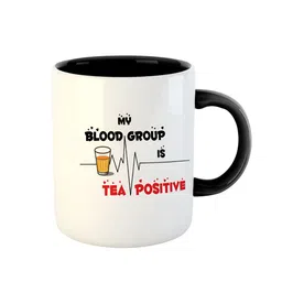 ARTBUG Black & White Printed Ceramic Glossy Mug 350 ml image 3