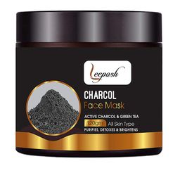 Leeposh Charcoal Face Mask with Green Tea 120 g-10