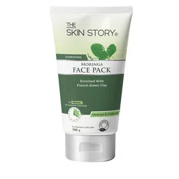 THE SKIN STORY Hydrating Moringa Face Pack with French Green Clay - 100 g-13