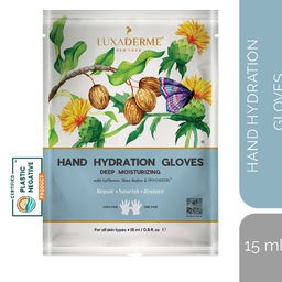 LuxaDerme Set Of 2 Deep Moisturizing  Hand Hydration Gloves 15 ml-10
