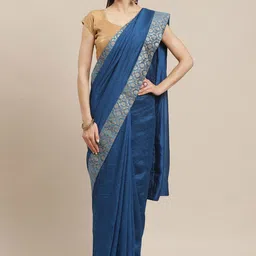 KALINI Printed Border Saree-16