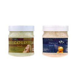 Set Of 2 Gold Scrub & Diamond Scrub For Face & Body 500 ml Each-10