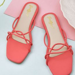 GLAMZKART Strappy Open Toe Flats-31