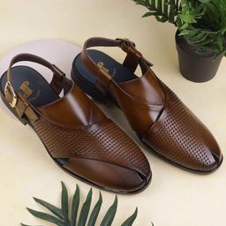 J.FONTINI Men Ethnic Leather Shoe-Style Sandals-image-15