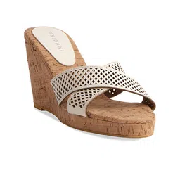 ERIDANI Lydia Laser Cuts Wedge Heels-13