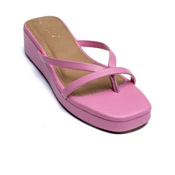 Dapper Feet-Fancy Nancy Strappy Open Toe Flatform Heels-31
