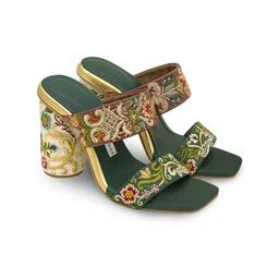 Aprajita Toor Embellished Ethnic Block Sandals-35