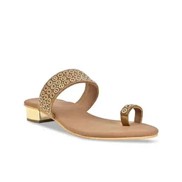 Rocia Embellished Ethnic Block Heels-12