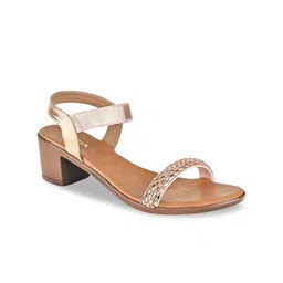 Rocia Embellished Block Heels With Backstrap-picture-0
