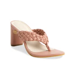 ERIDANI Open Toe Block Heels image 1
