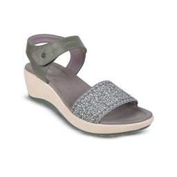 Mochi Textured Open Toe Comfort Heels-73