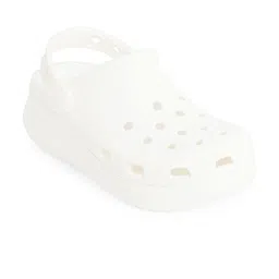 Crocs Kids White Clogs Sandals-22