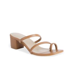 ERIDANI Beige Wedge Sandals-picture-0
