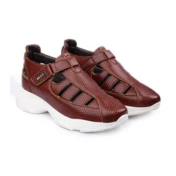 Bxxy Men Hidden Elevator Height Increasing Fisherman Sandals-56