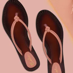 Picktoes Open Toe Leather Block Heels-3