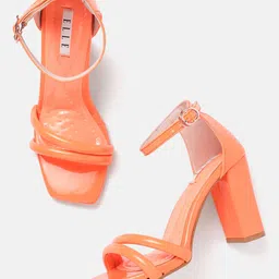 ELLE Ankle Loop Block Heel-image-28