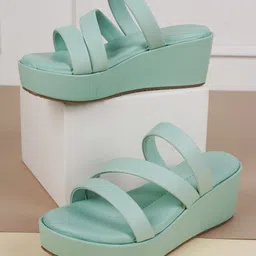 Walkfree Strappy Open Toe Wedges-9