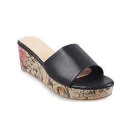 Metro Open Toe Wedge Heels-7