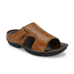 IVRAH Men Tan Comfort Sandals-image-0