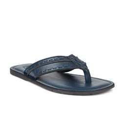 PRIVO by Inc.5 Men Blue Leather Comfort Sandals-image-70