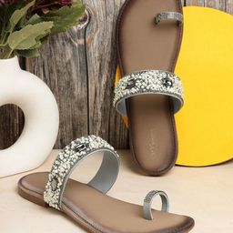 NATSHUZ Embellished Comfort Sandals-image-21