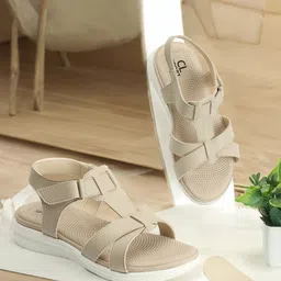 Carlton London sports Open Toe Flats-23