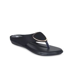 Ajanta Embellished Textured Open Toe Flats-32