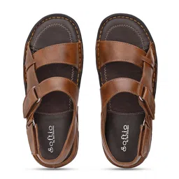 SOFTIO Men Brown Comfort Sandals-image-68