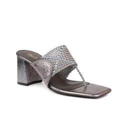 Inc 5 Embellished Open Toe Block Heels-image-89