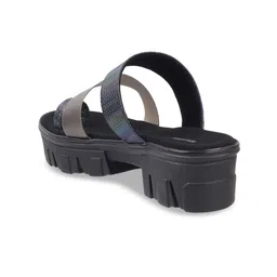WALKWAY by Metro Textured Open Toe Block Heels image 3