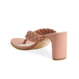 ERIDANI Open Toe Block Heels image 2