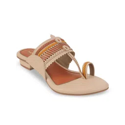 Mochi Textured Block Ankle Loop Sandals image 2