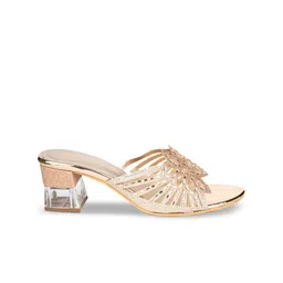 Ozuri Embellished Block Heels image 3