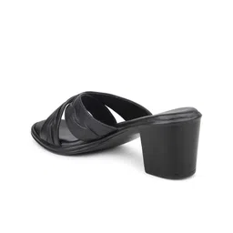Inc 5 Textured Open Toe Block Heels image 3