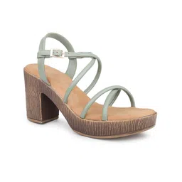 Inc 5 Open Toe Platform Heels With Buckles image 3