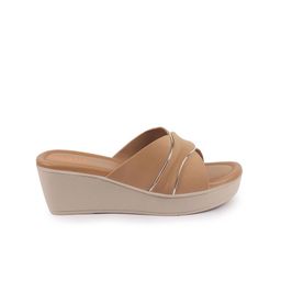 FAUSTO Open Toe Cross Strap Wedge image 3