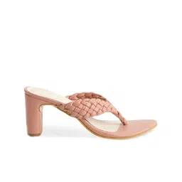 ERIDANI Open Toe Block Heels image 3