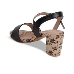 ICONICS Printed Open Toe Block Heels image 5